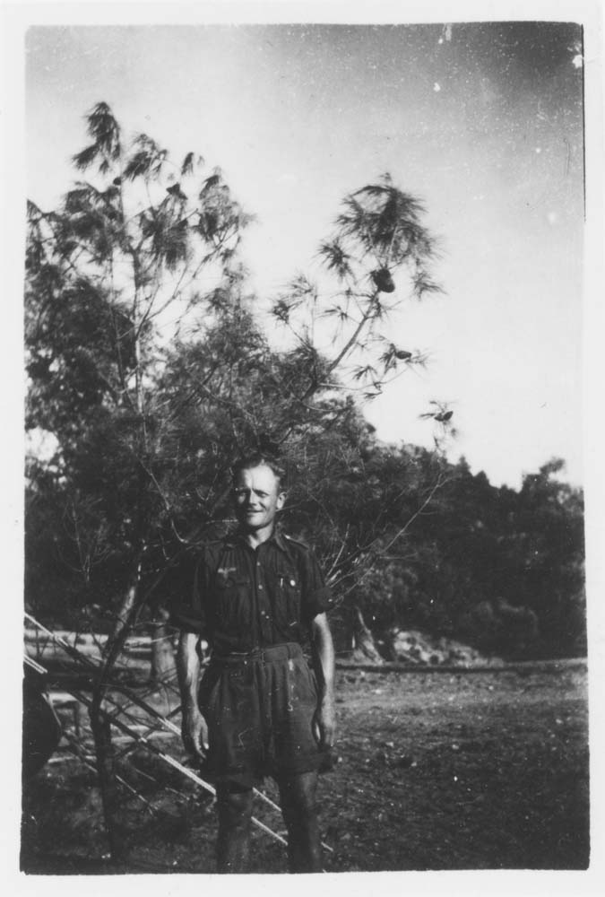 Als Angehöriger der „Bewährungsdivision 999“ auf Rhodos, etwa 1944